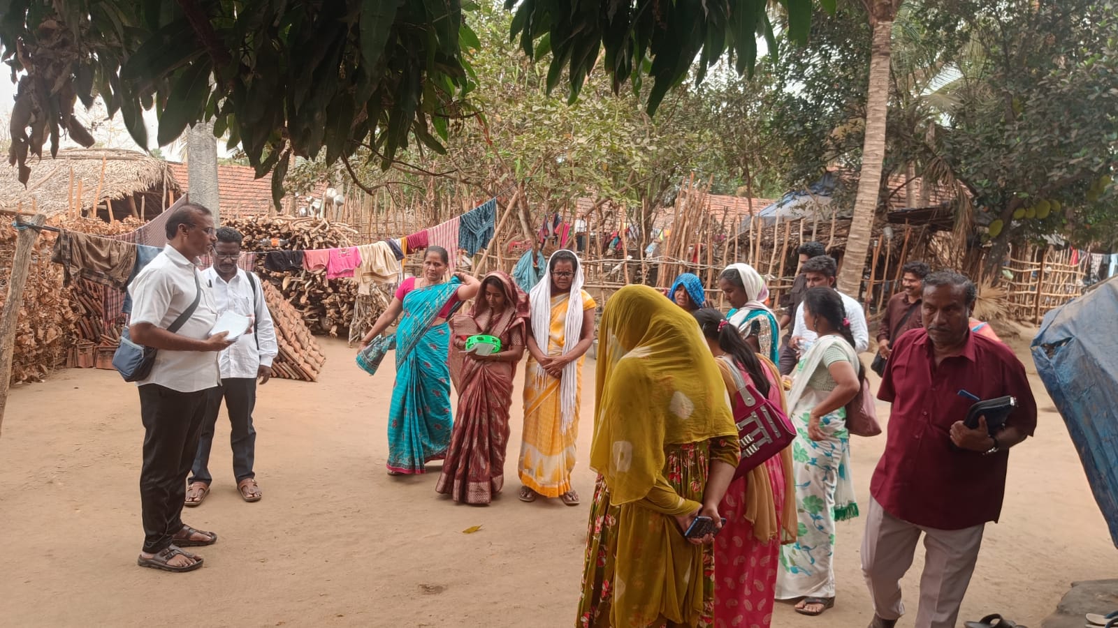 A moment from community outreach
